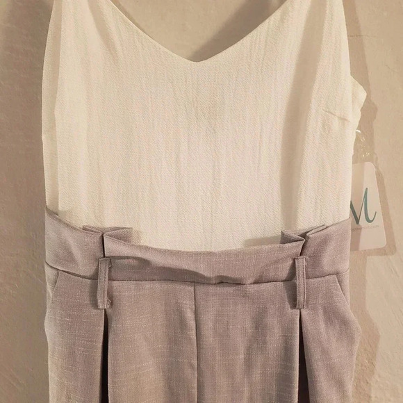 & Merci Tied and Taylored Belted Jumpsuit - Picture 5 of 6